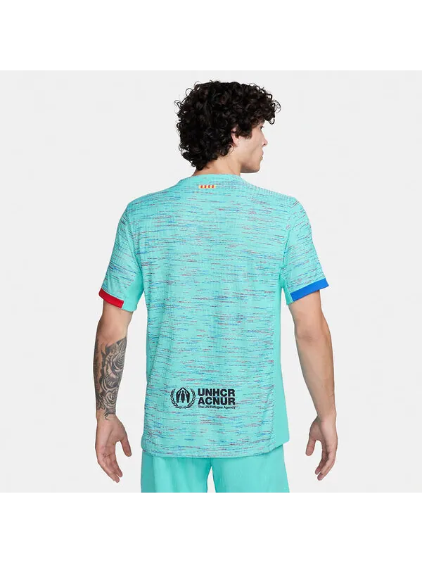 Футболка fc barcelona 23 24 матч третий Nike — изображение 2 из 4, зеленый