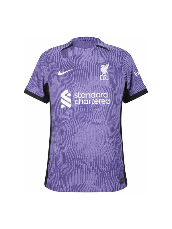 Спортивная футболка liverpool fc 2023/24 match third jersey 'purple' Nike — изображение 1 из 4, фиолетовый