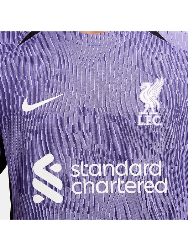 Спортивная футболка liverpool fc 2023/24 match third jersey 'purple' Nike — изображение 3 из 4, фиолетовый