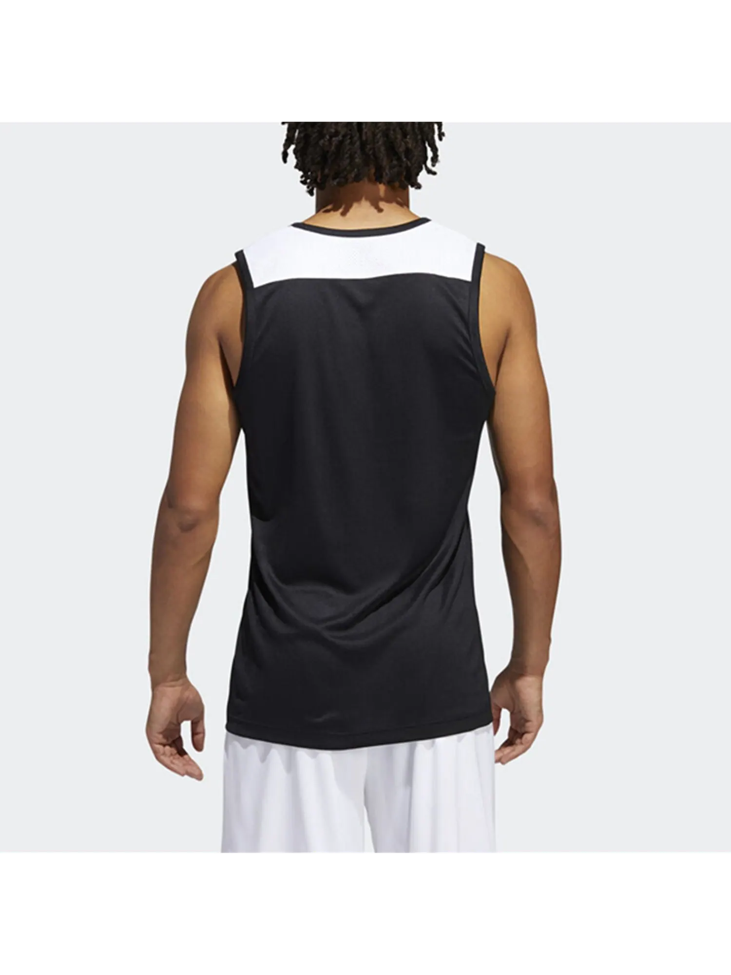 Жилет adidas C365 Jrsy Basketball Training Sports Quick Dry Breathable Vest Black — изображение 4 из 5, черный