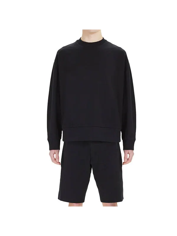Толстовка Y-3 YOHJI YAMAMOTO Back Logo Print Sweatshirt Black — изображение 3 из 4, черный