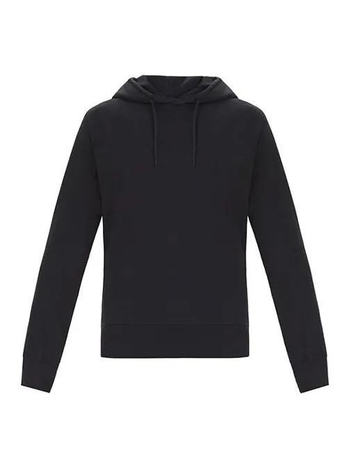 Толстовка Men's Y-3 Cuff Signature Logo Casual Black — изображение 1 из 4, черный