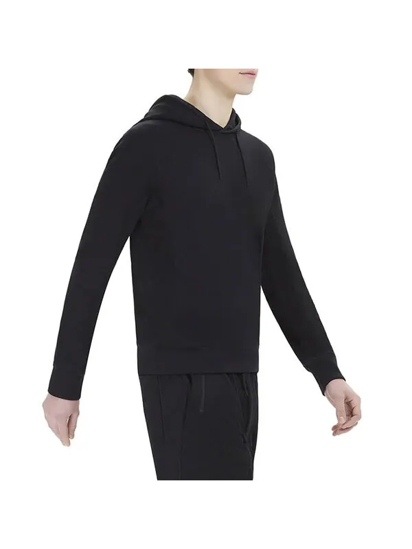 Толстовка Men's Y-3 Cuff Signature Logo Casual Black — изображение 4 из 4, черный