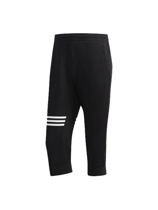 Брюки Men's adidas Ai Pnt 3 Dk Sports Running Stripe 3/ Knit Long Pants/Trousers Black — изображение 1 из 4, черный
