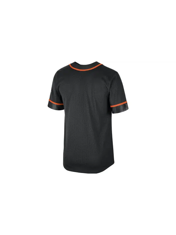 Рубашка phoenix suns statement edition dri fit nba короткий рукав топ Air Jordan — изображение 2 из 2, черный/оранжевый/белый