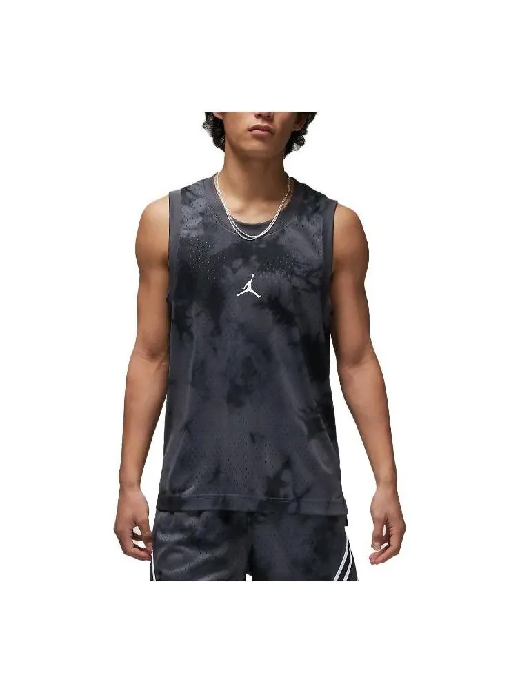 Джерси Air Jordan Dry-Fit Sports Breakfast Club Mesh Jersey 'Black Grey' — изображение 1 из 4, черный