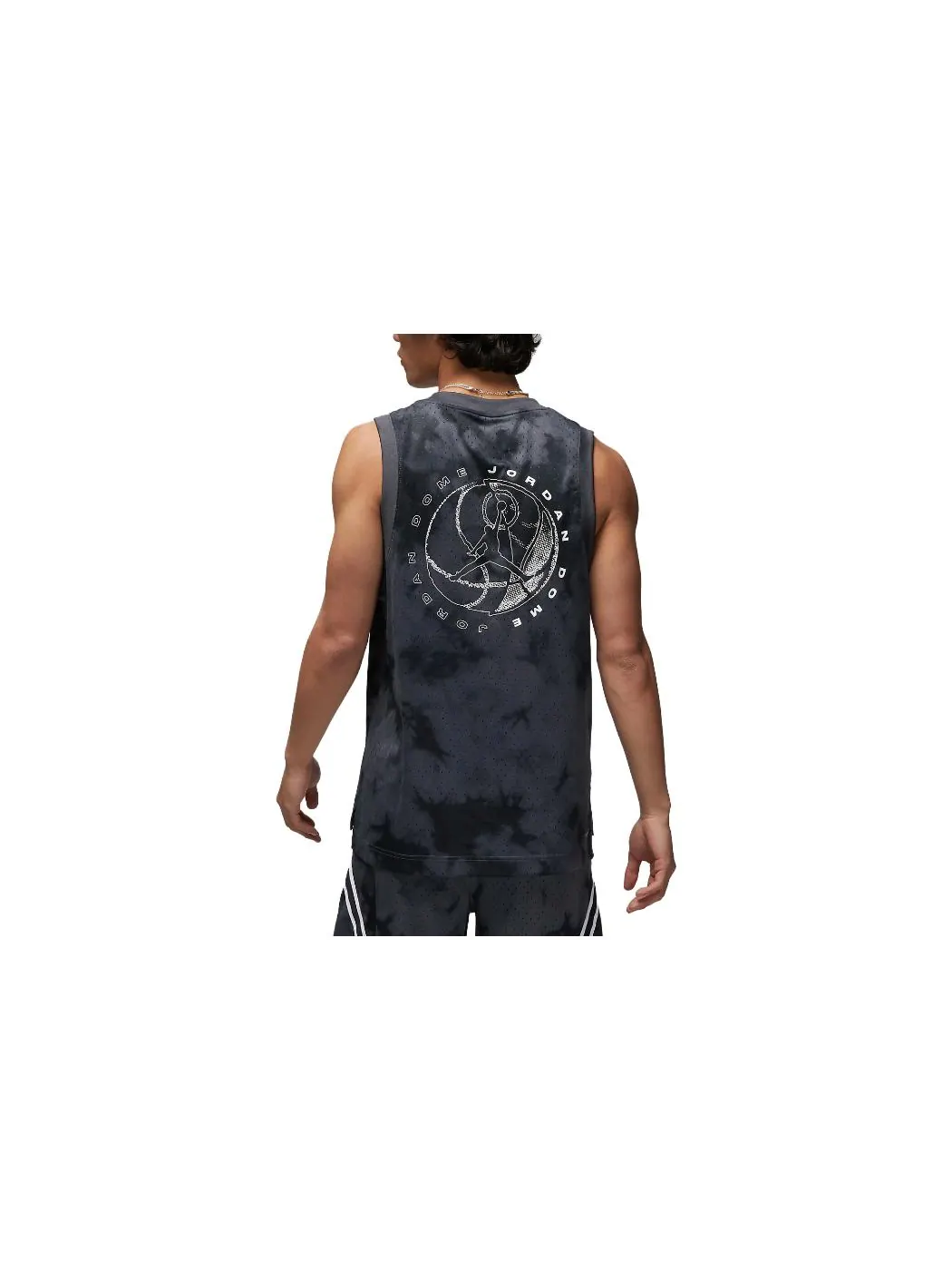 Джерси Air Jordan Dry-Fit Sports Breakfast Club Mesh Jersey 'Black Grey' — изображение 2 из 4, черный