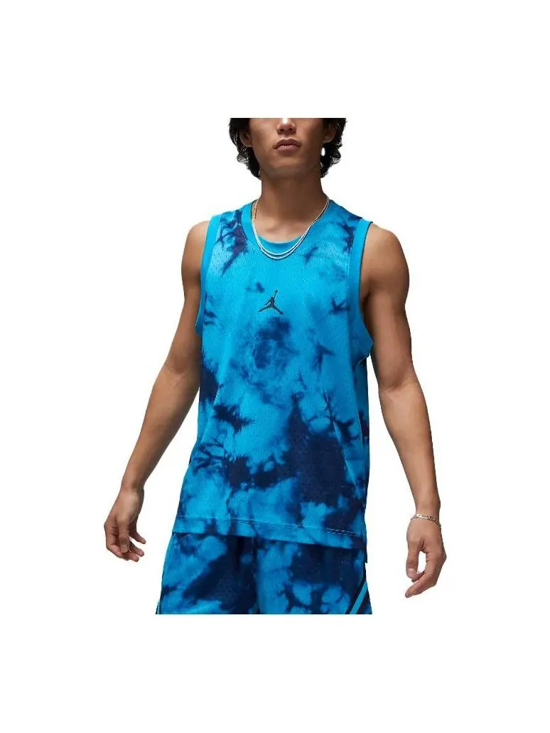 Джерси Air Jordan Dri-FIT Sport Breakfast Club Mesh Jersey ' Laser Blue' — изображение 1 из 4, синий