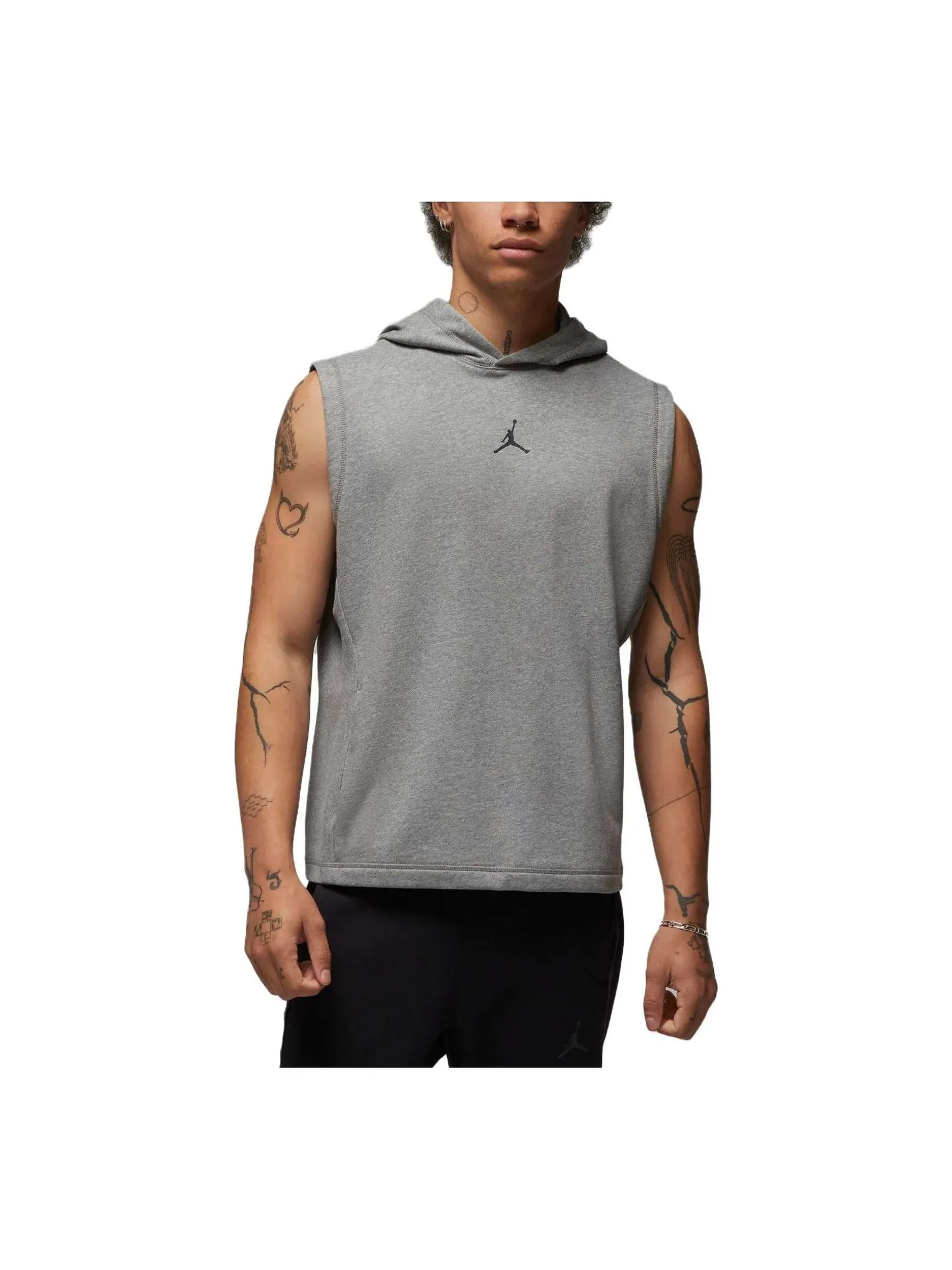 Air Jordan Dri-FIT Sport Sleeveless Breathable Pullover hooded Vest 'Grey' — изображение 1 из 1, серый