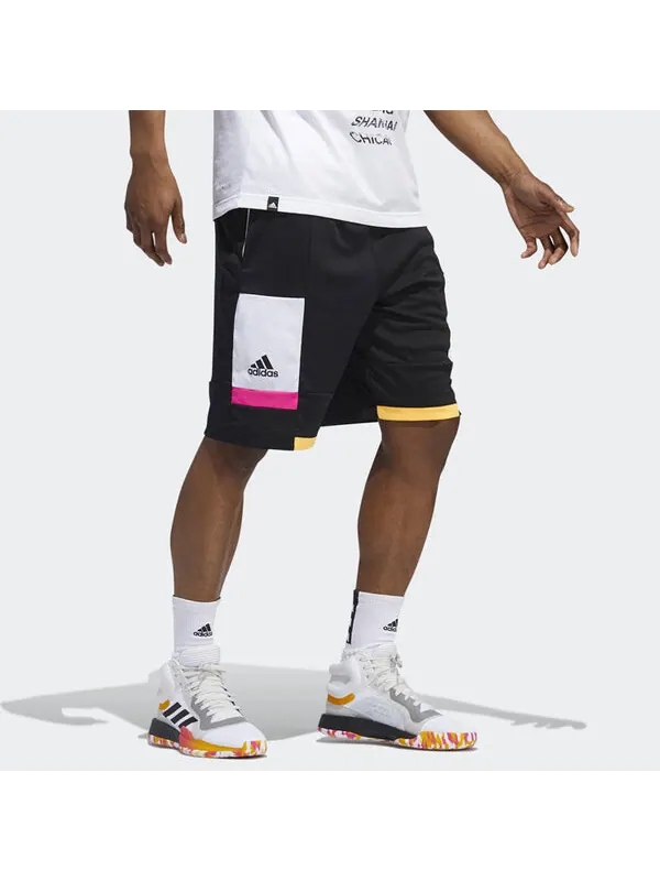 Шорты дама sp короткие баскетбольные шорты Adidas — изображение 4 из 4, черный