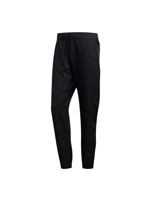 Спортивные штаны adidas ROSE WVN PANT Basketball Long Pants Black — изображение 1 из 4, черный
