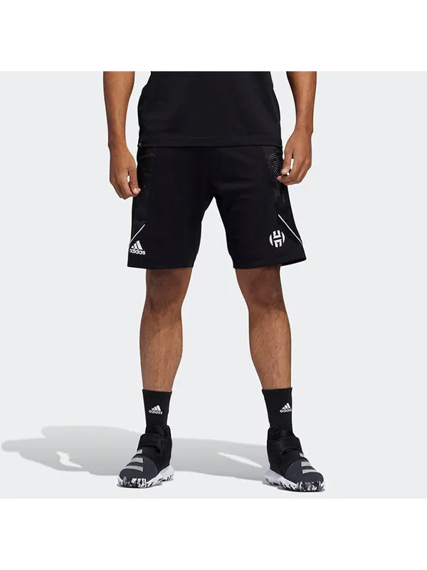 Шорты hrd c365 лозунг баскетбольные шорты мужские Adidas — изображение 3 из 4, черный