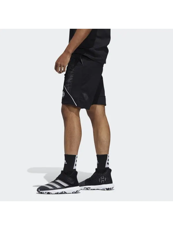 Шорты hrd c365 лозунг баскетбольные шорты мужские Adidas — изображение 4 из 4, черный