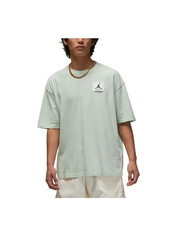 Футболка Air Jordan Flight Essential Logo OverSize T-shirt 'Light Green' — изображение 1 из 1, светлый зеленый