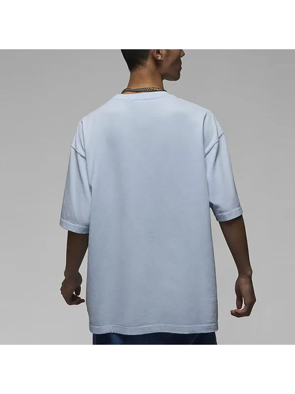 Футболка Air Jordan Top Short-sleeved 'Blue' — изображение 2 из 2, синий/мульти