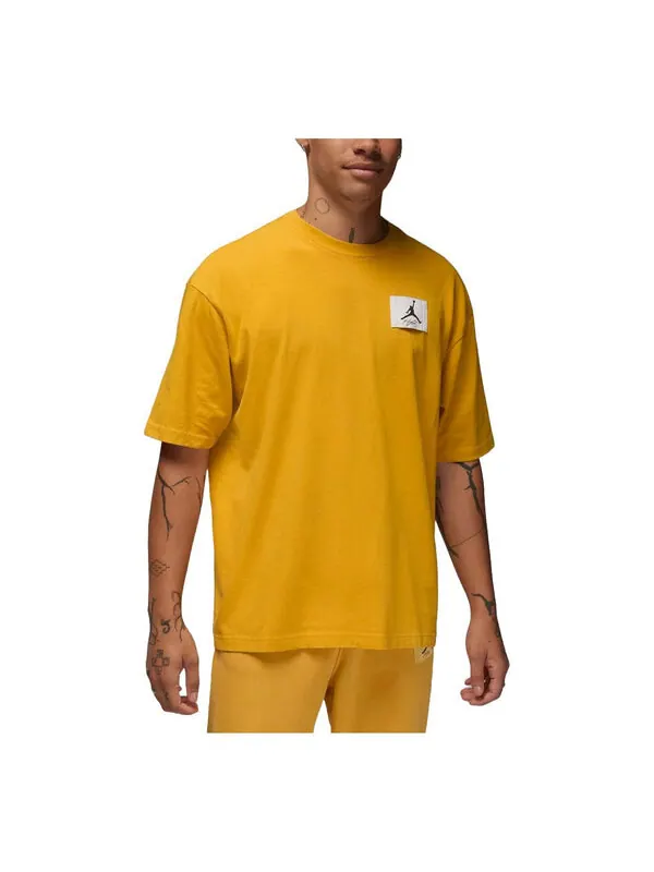 Футболка flight essential oversize футболка asia sizing Air Jordan — изображение 1 из 2, желтый