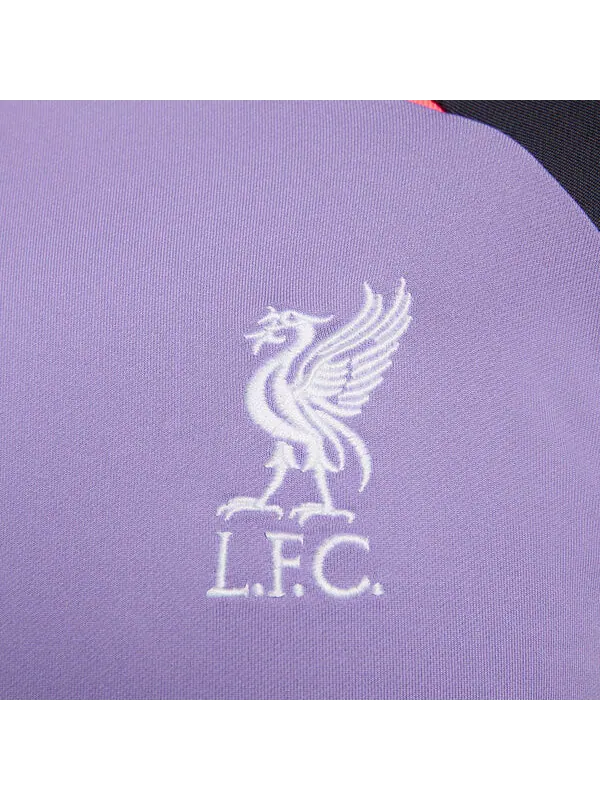 Футболка dri fit liverpool fc strike knit football training top Nike — изображение 3 из 4, фиолетовый