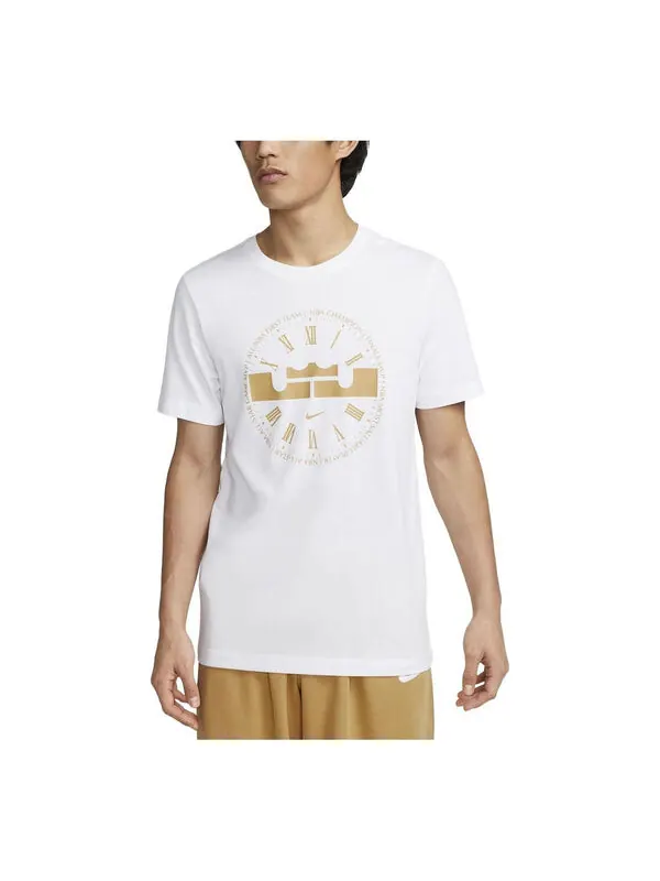 Футболка lebron james dry-fit t-shirt 'white' Nike — изображение 1 из 1, белый