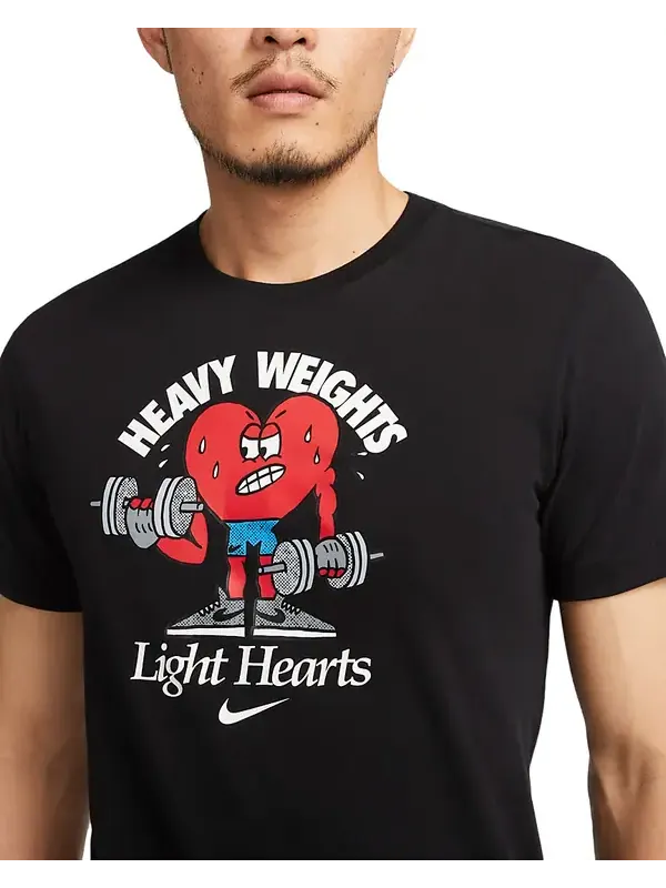 Футболка Nike Dri-FIT T Black — изображение 2 из 3, черный