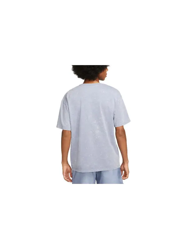 Футболка Nike Sportswear Club T-Shirt 'Blue' — изображение 2 из 3, синий