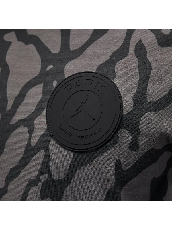 Футболка с графическим принтом Paris Saint Germain Air Jordan — изображение 3 из 4, серый