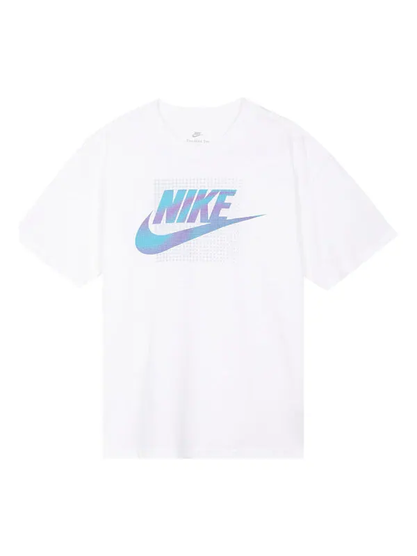 Футболка Nike Logo T-shirt 'White' — изображение 1 из 3, белый