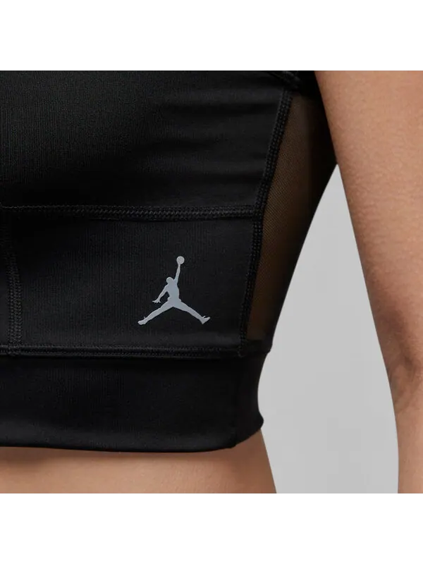 Футболка спортивная укороченные топы Air Jordan — изображение 2 из 4, черный