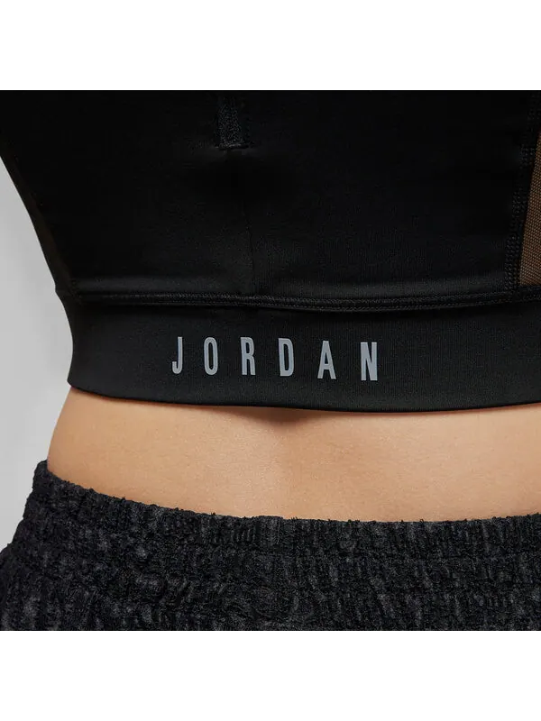 Футболка спортивная укороченные топы Air Jordan — изображение 3 из 4, черный