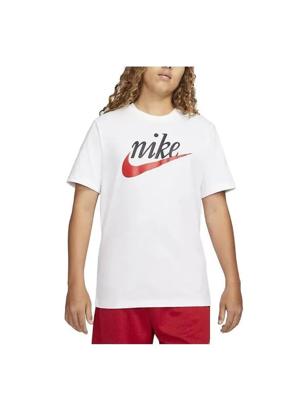 Футболка спортивная футболка Nike — изображение 1 из 1, белый/черный/красный