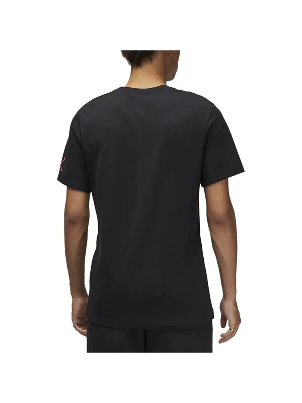 Футболка Air Jordan Brand Jumpman Pixel T-Shirt 'Black' — изображение 4 из 4, черный/мульти