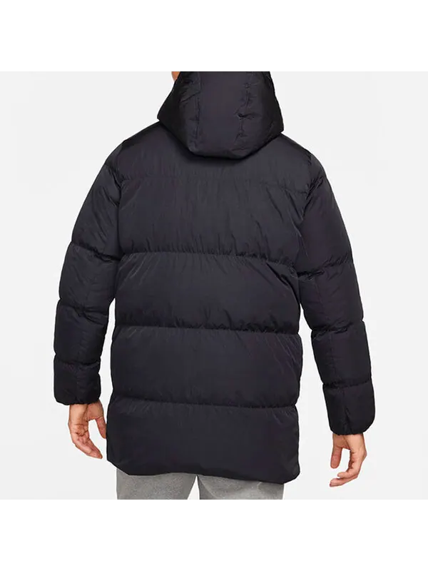 Куртка Air Jordan Solid Color Zipper Down Jacket 'Black' — изображение 2 из 2, черный/мульти