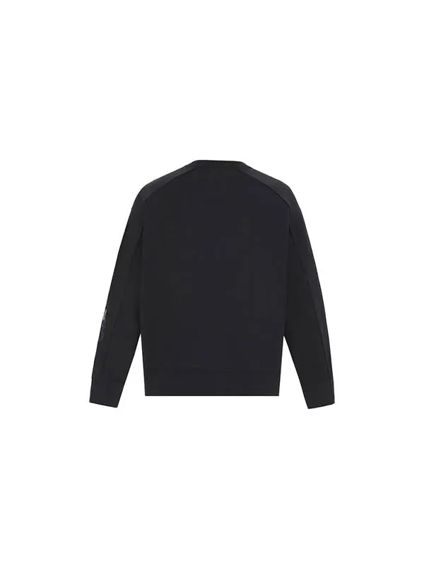 Толстовка men's y-3 arm skeleton pattern loose casual black Adidas — изображение 2 из 4, черный