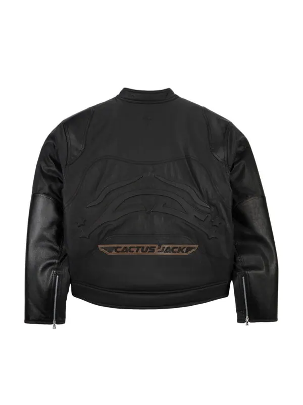 Куртка x travis scott waxed jacket 'black' Air Jordan — изображение 2 из 2, черный