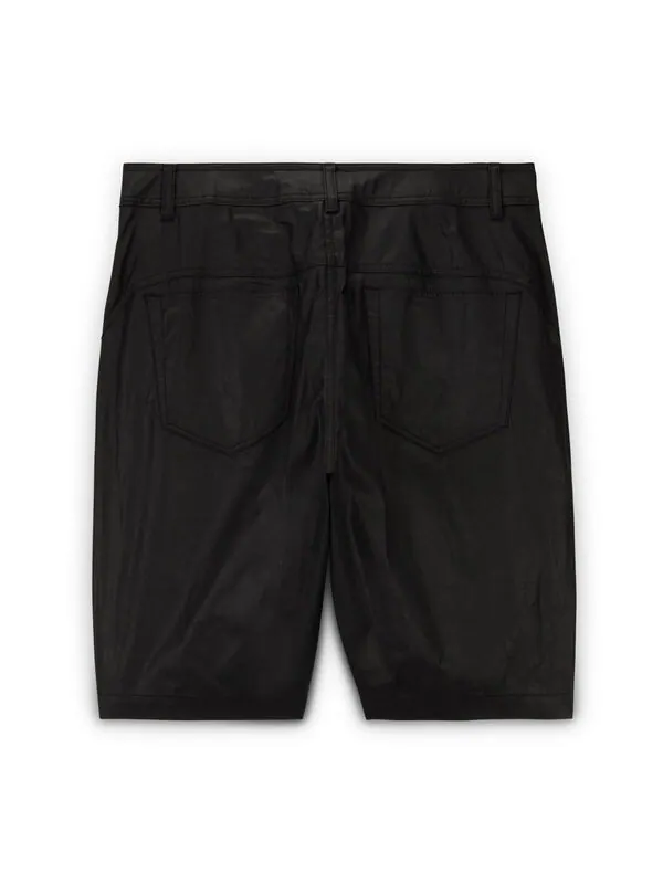 Шорты x travis scott waxed shorts asia sizing 'black' Air Jordan — изображение 2 из 2, черный