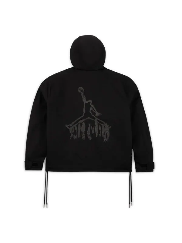 Куртка x travis scott half zip jacket 'black' Air Jordan — изображение 2 из 2, черный
