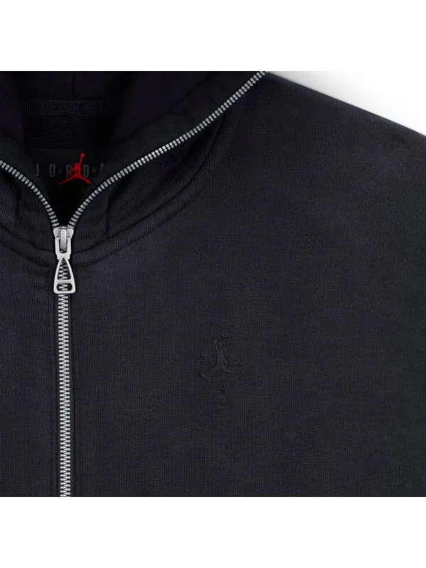 Куртка x travis scott full zip hoodie asia sizing 'black' Air Jordan — изображение 3 из 3, черный