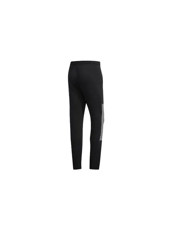 Спортивные штаны adidas Side Casual Sports Long Pants Black — изображение 2 из 4, черный