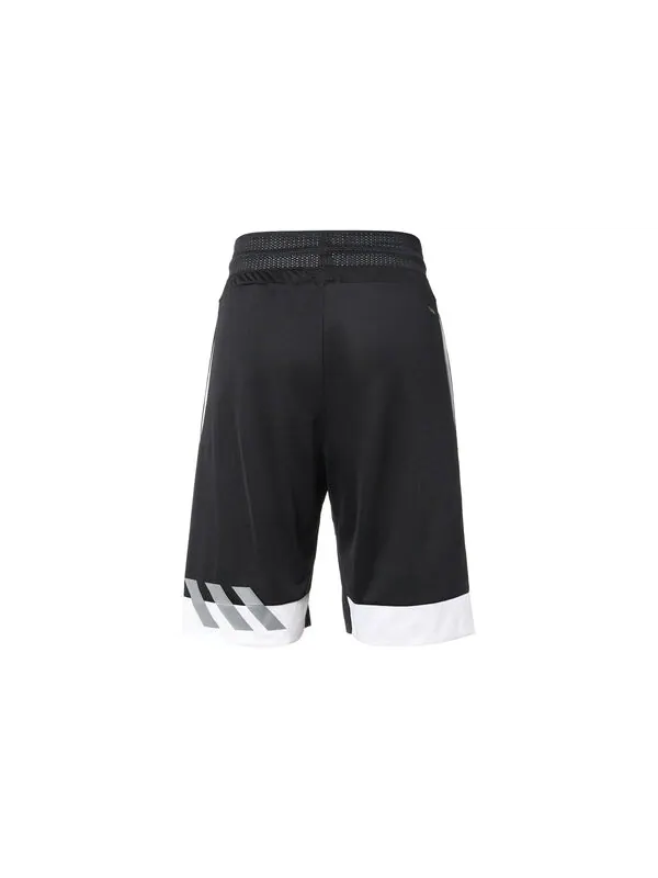 Шорты c365 short contrasting colors basketball sports shorts black Adidas — изображение 2 из 4, черный
