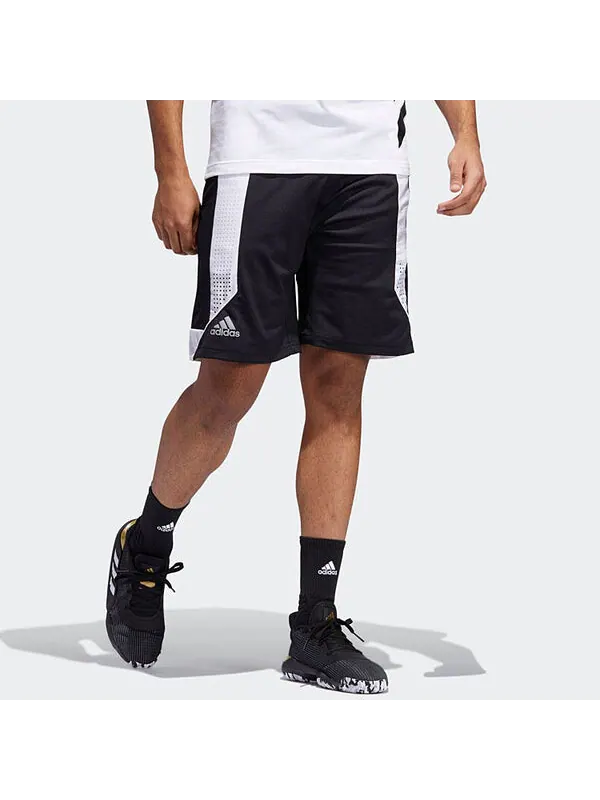Шорты c365 short contrasting colors basketball sports shorts black Adidas — изображение 3 из 4, черный