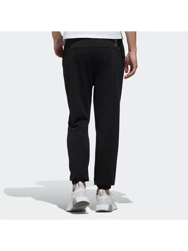Спортивные штаны adidas neo logo Cozy Breathable Casual Sports Long Pants Black — изображение 3 из 4, черный