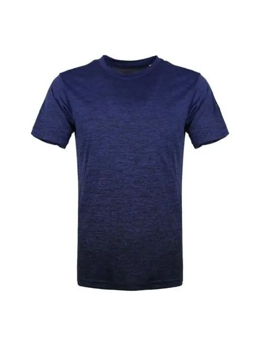 Футболка adidas FreeLift gradi Gradient Training Sports Short Sleeve Navy Blue — изображение 1 из 4, синий
