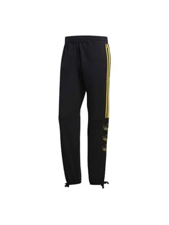 Спортивные штаны adidas originals FT Sweatpant Black/Yellow — изображение 1 из 1, черный