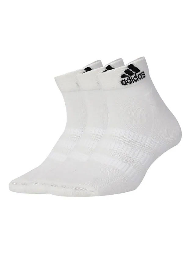 Носки adidas Breathable Sports Short Basketball Socks Unisex White — изображение 1 из 1, белый
