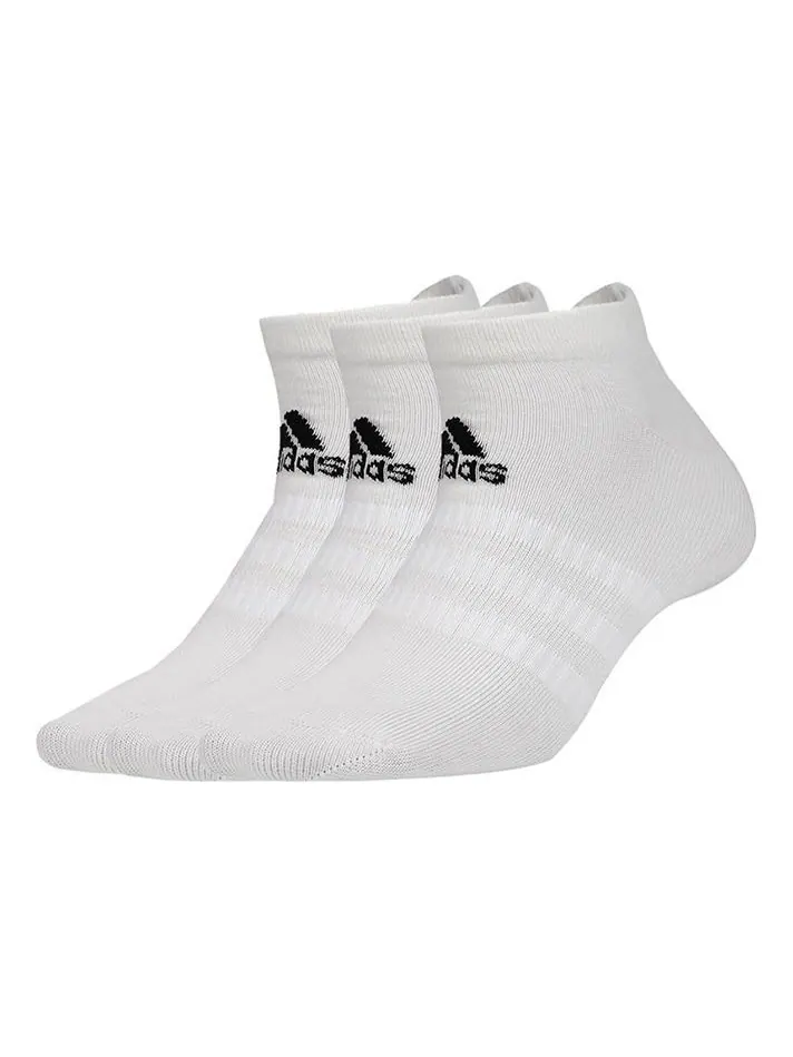Носки adidas Unisex Light Low 3pp Sports Socks 3 Packs White — изображение 1 из 3, белый