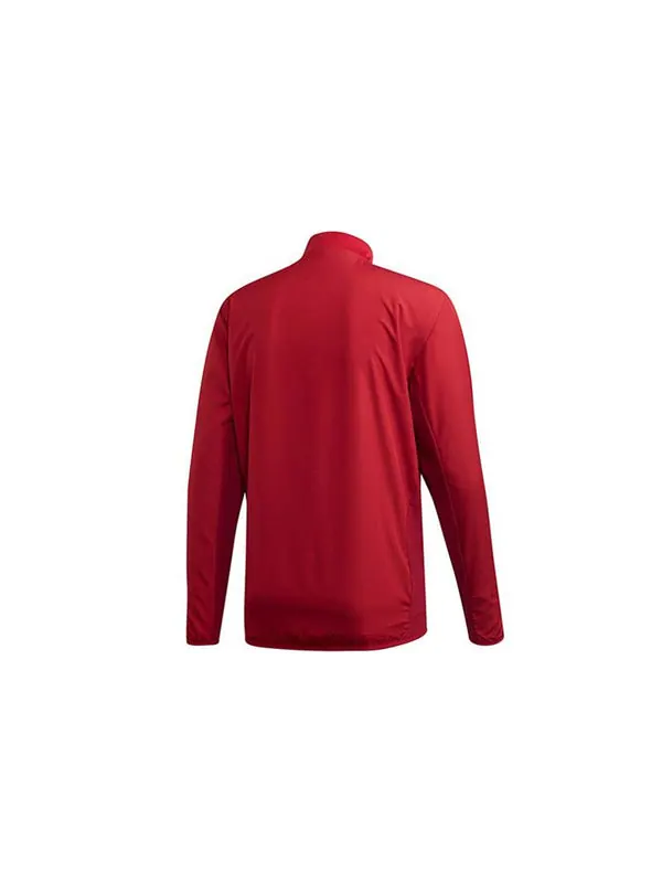 Футболка men's casual sports pullover long sleeves red t-shirt Adidas — изображение 2 из 4, красный