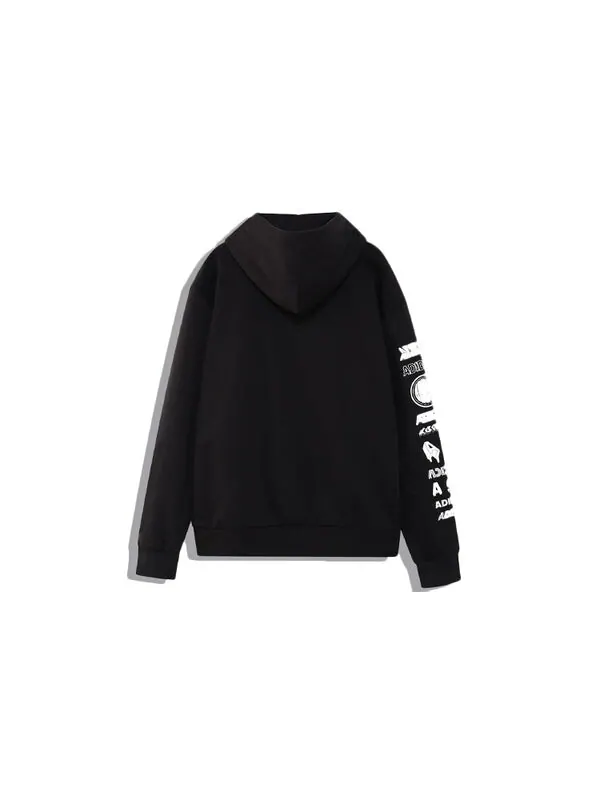 Толстовка Men's adidas Athletics Pack Casual Sports Drawstring Pullover Black — изображение 2 из 2, черный