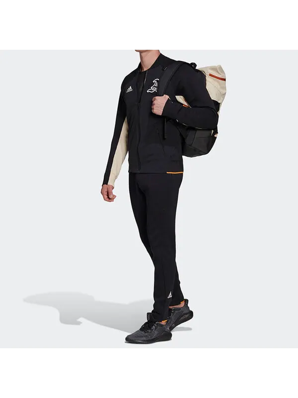 Куртка Men's adidas Sports Stylish Jacket autumn Black — изображение 3 из 4, черный