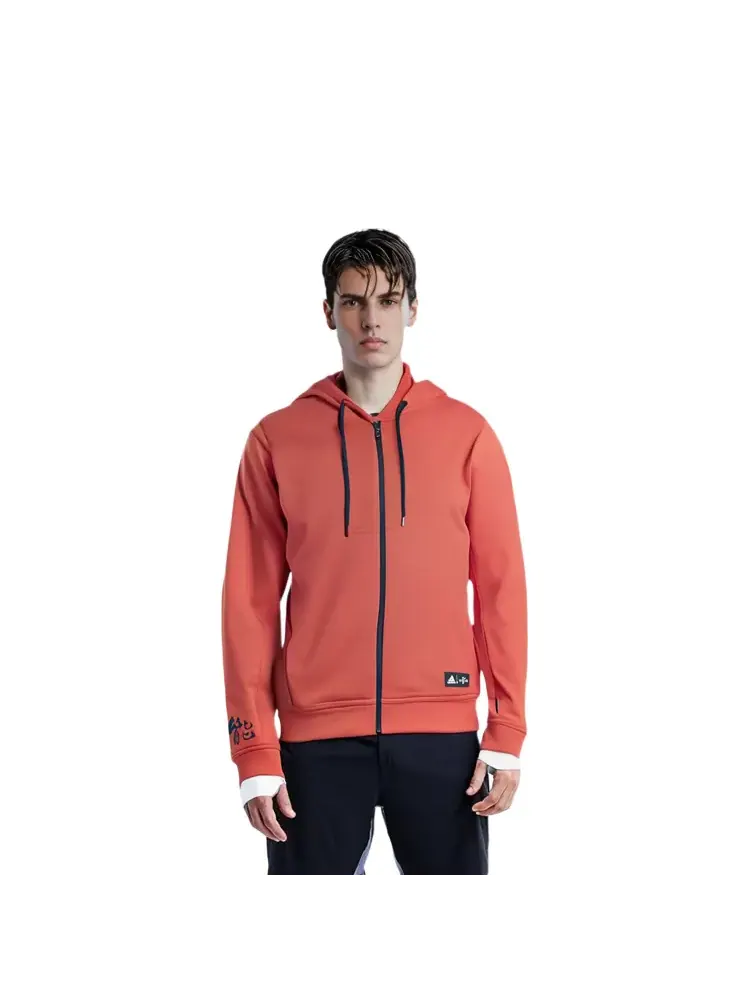 Толстовка Adidas casual sports hooded — изображение 4 из 4, красный