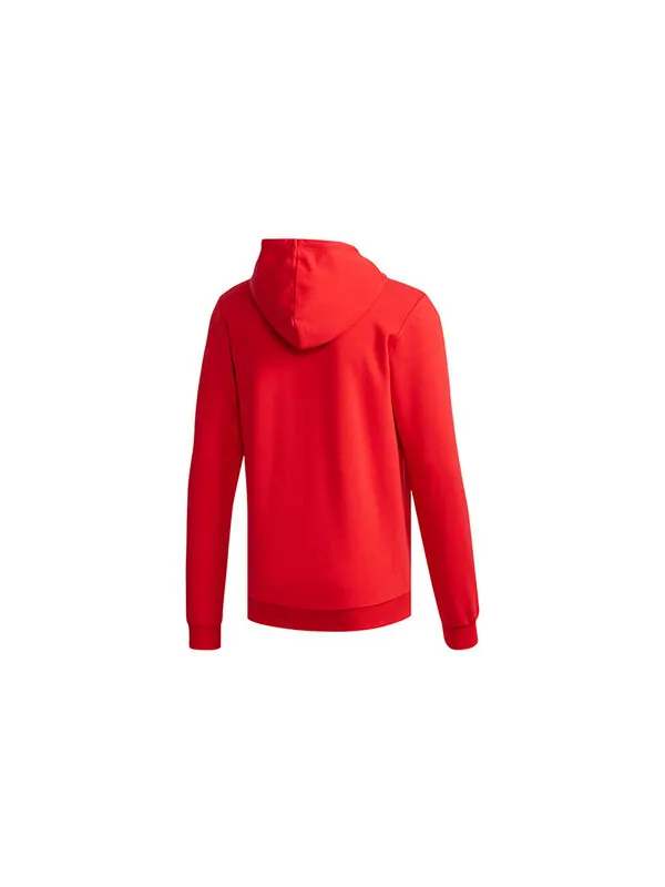 Толстовка neo logo printing casual pullover red Adidas — изображение 2 из 4, красный