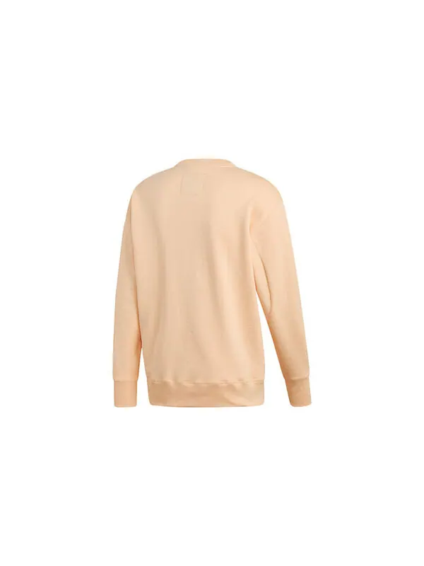 Толстовка adidas originals Kaval Crew Casual Cozy Round Neck Pullover Orange — изображение 2 из 4, оранжевый